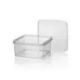 Lids for Sealable Injection Molding Containers 2000cc PP Transparent 195 x 195 x 77mm -Horecavoordeel.com-