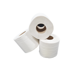 Toiletpapier Traditioneel Recycled Tissue 2 laags 400 vel Verpakking 10 x 4 rollen