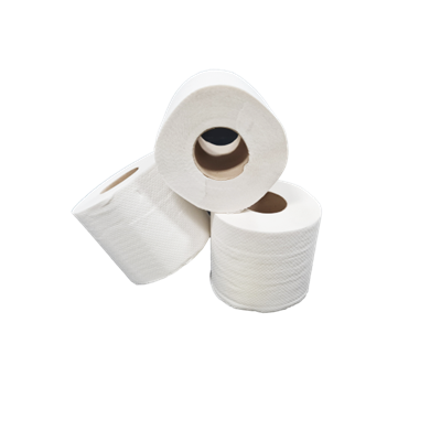 Toiletpapier Traditioneel Recycled Tissue 2 laags 400 vel Verpakking 10 x 4 rollen -Horecavoordeel.com-