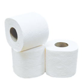 Toiletpapier Traditioneel 100% Cellulose 2 laags 400 vel Verpakking 10 x 4 rollen -Horecavoordeel.com-