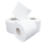 Toiletpapier Traditioneel 100% Cellulose 4 laags 180 vel Verpakking 8 x 8 rollen -Horecavoordeel.com-