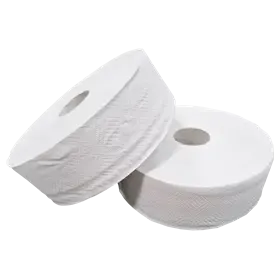 Toiletpapier Maxi Jumbo Recycled Tissue 2 laags 380 meter Verpakking 6 rollen