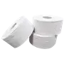 Toiletpapier Mini Jumbo Recycled Tissue 2 laags 180 meter Verpakking 12 rollen -Horecavoordeel.com-