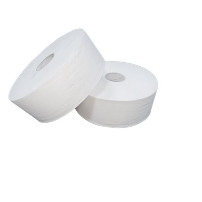 Toiletpapier Maxi Jumbo EU Ecolabel 100% Cellulose 2 laags 380 meter Verpakking 6 rollen