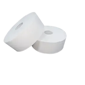 Toiletpapier Maxi Jumbo 100% Cellulose 2 laags 380 meter Verpakking 6 rollen