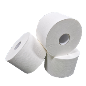 Toiletpapier Compact EU Ecolabel 100% Cellulose 2 laags 100 meter Verpakking 24 rollen  -Horecavoordeel.com-