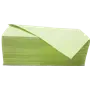 Handdoeken Z Gevouwen 100% Cellulose Groen 2 laags 23 x 25 cm Verpakking 20 x 160 doeken
