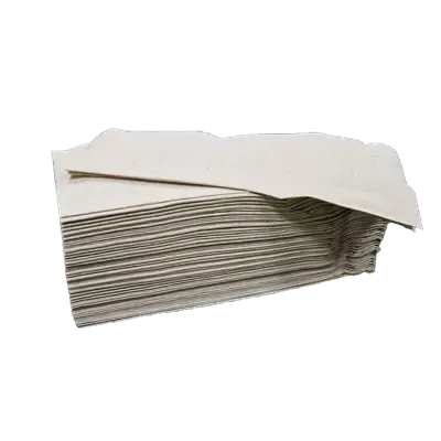 Handdoeken Z Gevouwen Recycled Naturel 1 laags 23 x 25 cm Verpakking 20 x 250 doeken