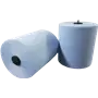 Handdoekrol Matic 100% Cellulose Blauw 2 laags 21 cm Verpakking 6 x 150 meter