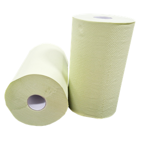 Handdoekrol 100% Cellulose Groen 2 laags 23 cm Verpakking 10 x 80 meter