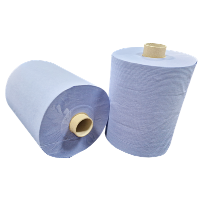 Handdoekrol Motion 100% Cellulose Blauw 2 laags 23 cm Verpakking 6 x 150 meter