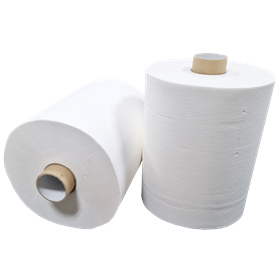 Handdoekrol Motion 100% Cellulose 2 laags 23 cm Verpakking 6 x 150 meter -Horecavoordeel.com-