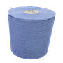 Handdoekrol Midi Centerfeed EU Ecolabel Recycled Blauw 1 laags 19 cm Verpakking 6 rollen -Horecavoordeel.com-