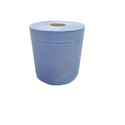 Handdoekrol Midi Centerfeed Food ISEGA 100% Cellulose Blauw 2 laags 20 cm Verpakking 6 x 135 meter