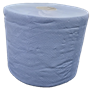 Industriepapier Verlijmd 100% Cellulose Blauw 2 laags 24 cm Verpakking 2 x 300 meter -Horecavoordeel.com-