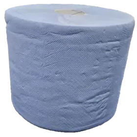 Industriepapier Verlijmd 100% Cellulose Blauw 2 laags 24 cm Verpakking 2 x 300 meter