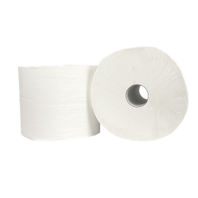 Industriepapier Verlijmd 100% Cellulose 2 laags 24 cm Verpakking 2 x 360 meter -Horecavoordeel.com-