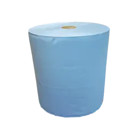 Industriepapier Verlijmd 100% Cellulose Blauw 3 laags 36 cm Verpakking 2 x 190 meter