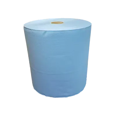Industriepapier Verlijmd 100% Cellulose Blauw 3 laags 36 cm Verpakking 2 x 190 meter