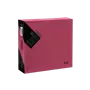 Servetten 1/4 Vouw EU Ecolabel 100% Cellulose Bordeaux 2 laags 40 x 40 cm Verpakking 24 x 50 servetten -Horecavoordeel.com-