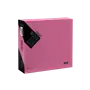 Servetten 1/4 Vouw EU Ecolabel 100% Cellulose Roze 2 laags 40 x 40 cm Verpakking 24 x 50 servetten -Horecavoordeel.com-