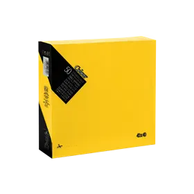Servetten 1/4 Vouw EU Ecolabel 100% Cellulose Geel 2 laags 40 x 40 cm Verpakking 24 x 50 servetten