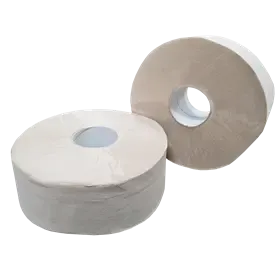 Maxi Jumbo Toiletpapier EU Ecolabel 100% Recycled Papier 2 laags Verpakking 6 x 250 meter 