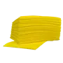 HACCP Food Sopdoek M Vouw Geel 1 laags 45 x 50 cm Verpakking 10 x 25 doeken