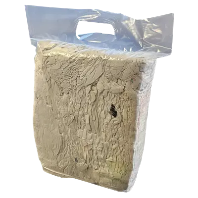 Poetsdoeken Wit 1ste Kwaliteit Wit WTRW Verpakking 5 kilo in folie 