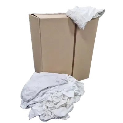 Poetsdoeken Wit 1ste Kwaliteit Wit WTRW Verpakking 10 kilo in persdoos 