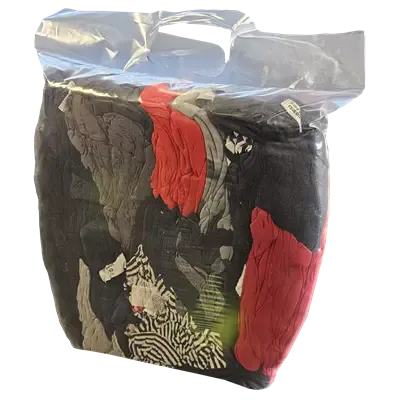 Poetdoeken Bont Dik en Dun Bonte Tricot BTR Verpakking 5 kilo in folie 