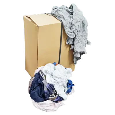 Poetsdoeken Bont Dik en Dun Bonte Tricot BTR Verpakking 10 kilo in persdoos 