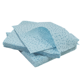 Polystrong Pluisvrije Handdoek Gevouwen 40 x 42 cm Verpakking 12 x 35 doeken -Horecavoordeel.com-