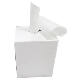 Softcell Doeken op rol in Dispenserbox 38 x 38 cm Verpakking 1 rol à 400 doeken 