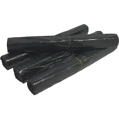Afvalzakken 50 liter HDPE Zwart 63 x 70 cm T15 Verpakking 20 x 50 zakken 