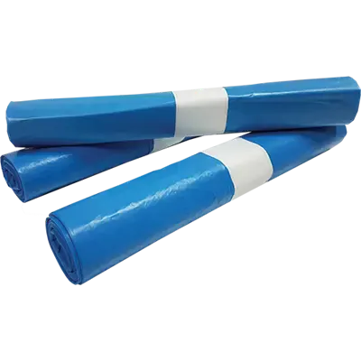 Afvalzakken 120 liter HPDE Blauw 70 x 110 cm T25 Verpakking 20 x 25 zakken 