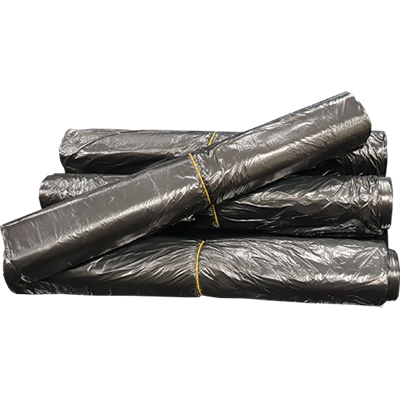 HDPE Black Pedal Bin Liners 45 x 50 cm T10 Packaging 50 x 50 bags