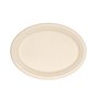 Plates Oval Sugarcane Beige 26 x 19 cm -Horecavoordeel.com-