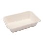 Maaltijdbakken 500 ml Suikerriet Beige 18 x 12,5 x 4,5cm -Horecavoordeel.com-