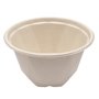 Salad containers 1000 ml Sugarcane Beige Ø 16 x 9cm -Horecavoordeel.com-