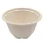 Salad containers 1000 ml Sugarcane Beige Ø 16 x 9cm -Horecavoordeel.com-