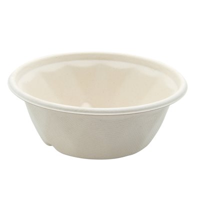 Soup bowls 400 ml Sugarcane Beige Ø 12.5 x 6cm -Horecavoordeel.com-