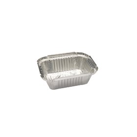 Aluminum Containers Rectangle 260ml 13.1 x 10.3 x 4cm