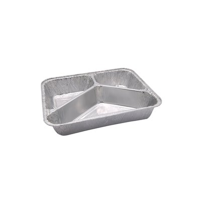 Aluminium Bakken Rechthoek 3-vaks 760ml 23,3 x 18,4 x 3cm