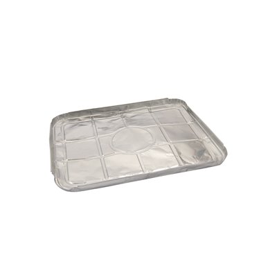 Aluminum Lids for Containers 1-2-3-Compartments 23.3 x 18.4cm