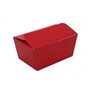 Bonbon boxes - Ballotin Red cardboard 250 Gram