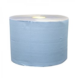 Industrial Roll Blue 2 layer 22cm 380m - Horecavoordeel.com