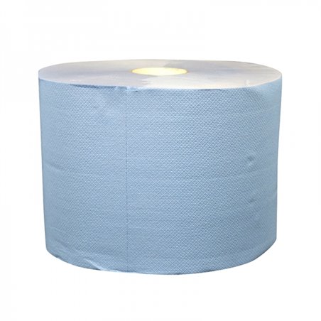 Industrierol Blauw 2 Laags 22cm 380m Horecavoordeel.com