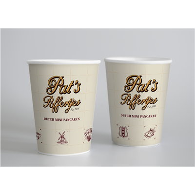 Koffiebekers 180cc 7oZ Pat's Poffertjes