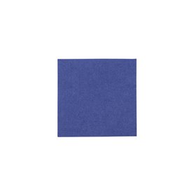 Napkins 2-ply 1/4 Fold 33 x 33 cm Dark blue -Horecavoordeel.com-